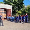 Gemeinsame Übung der Jugend- und Kindergruppe