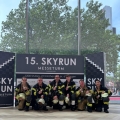 Feuerwehr Botnang beim 15. SkyRun in Frankfurt