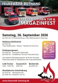 Einladung zum Magazinfest am 26.09.2026 ab 11:00 Uhr