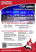 Save the date: 07./08.06.2024 - 150 Jahre Feuerwehr Botnang